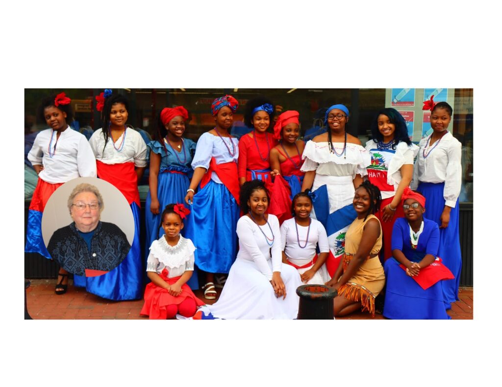 Meet Claire Russell 16 Claire with group 2