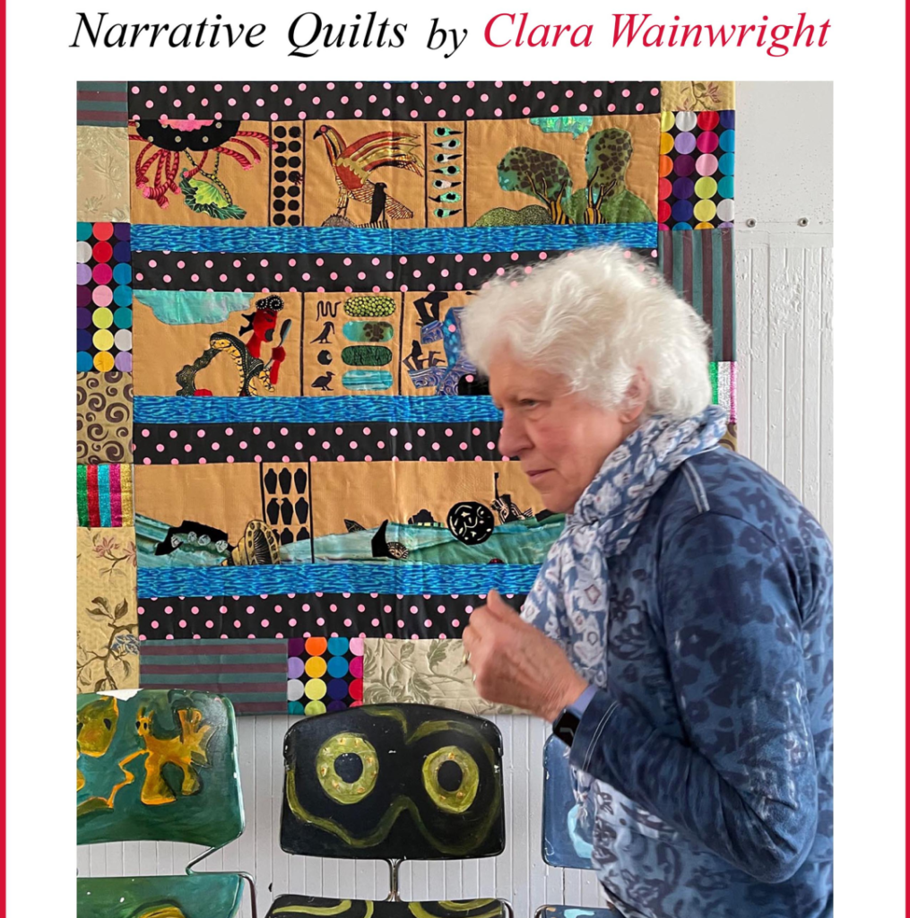 PAST EVENT North Hill Presents Narrative Quilts by Clara Wainwright 14 North Hill MLK Instagram post