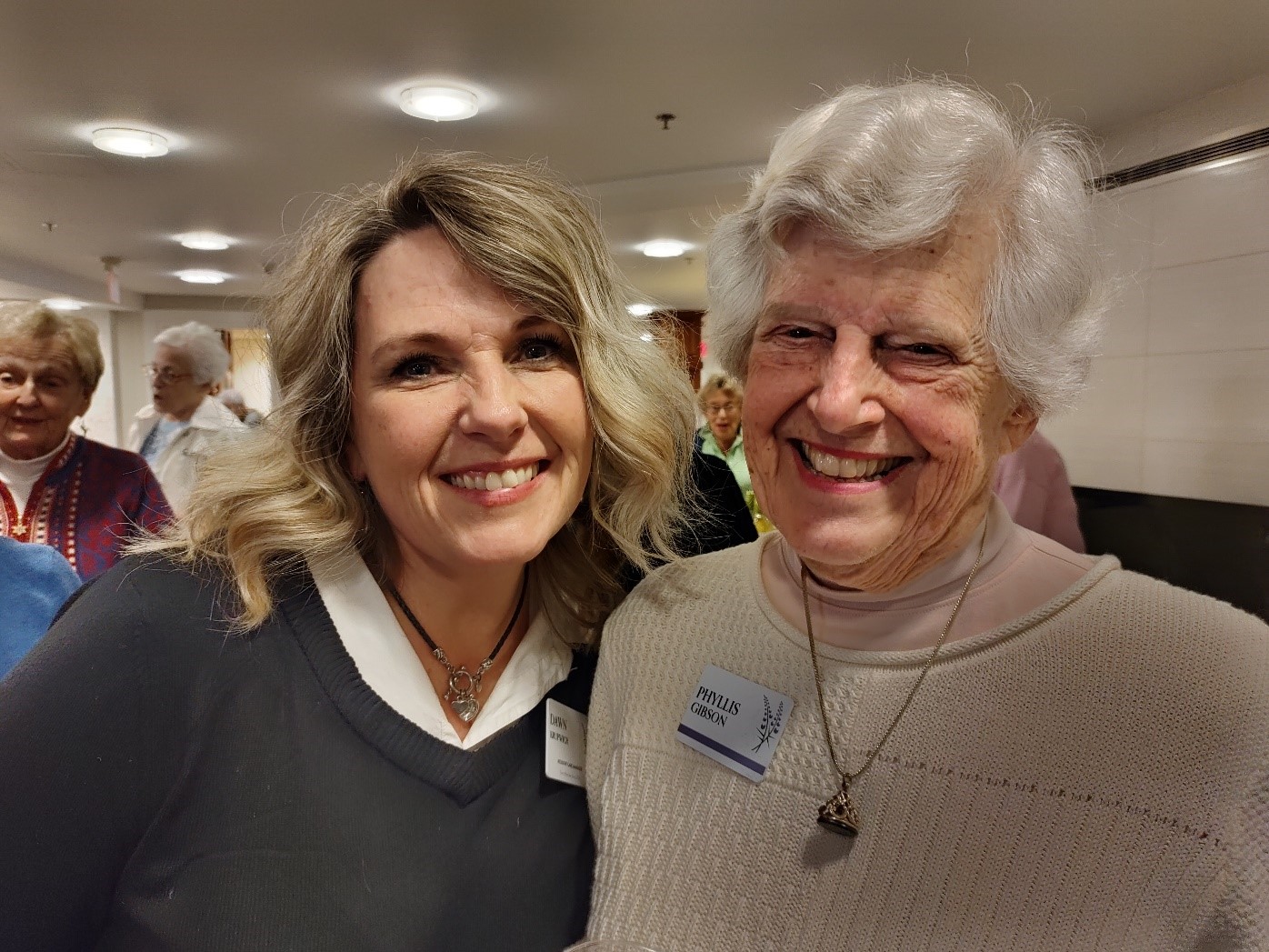 Stories 15 Phyllis dearly values her close relationship with Team Members