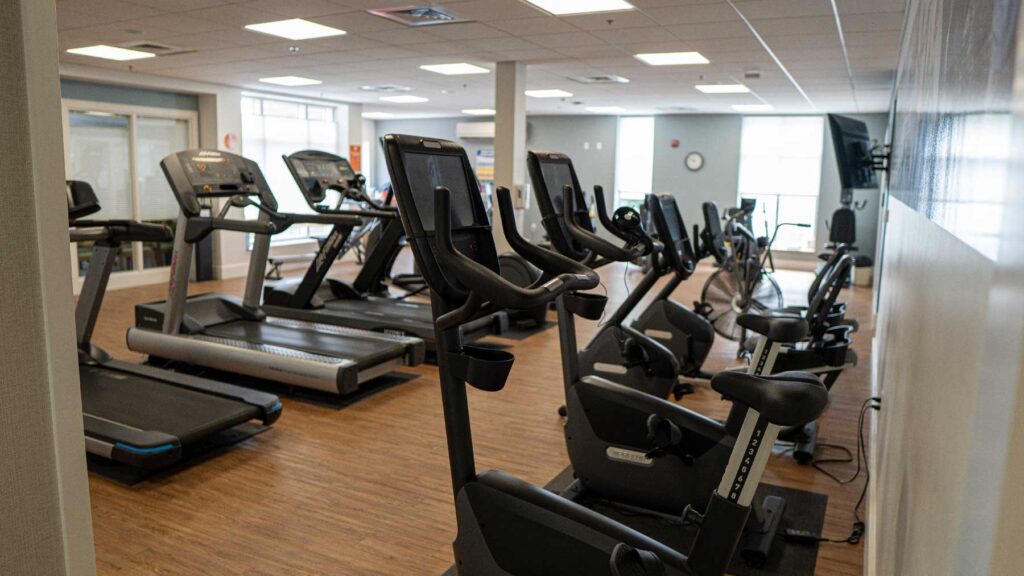 What does a Continuing Care Retirement Community (CCRC) include in its pricing? 2 North Hill Fitness Center