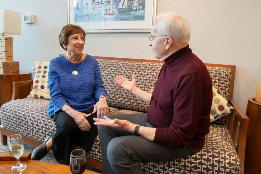 New Friends Can Become Great Friends at North Hill 2 Afternoon conversation