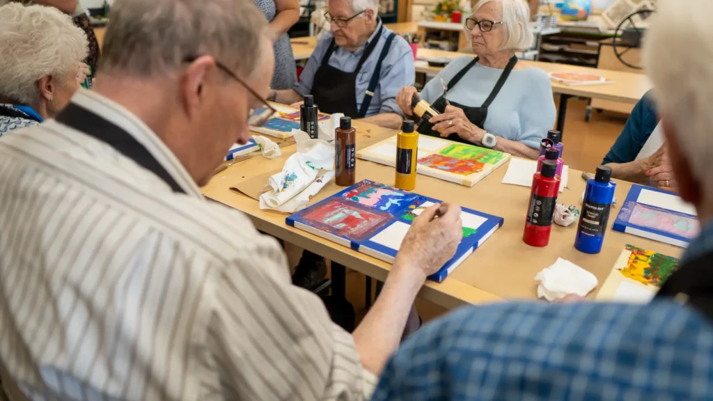 The Gift of Creativity at North Hill 1 art classes